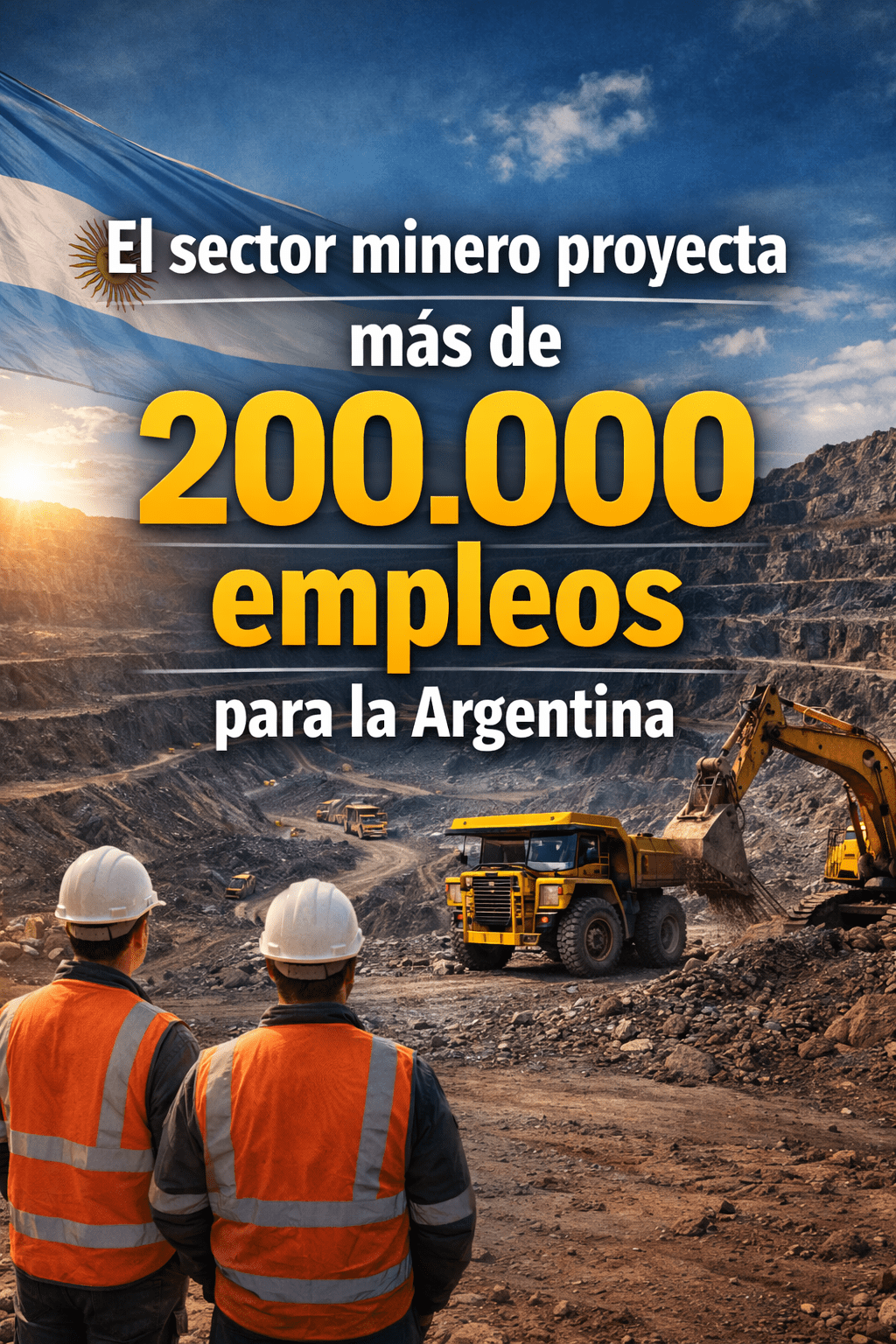 El sector minero proyecta más de 200.000 empleos para la&nbsp;Argentina